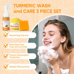 femani cream texture swatch showing lightweight turmeric vitamin C hydration