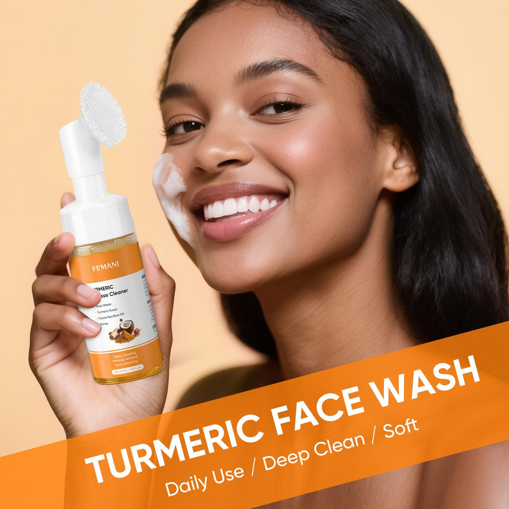 femani turmeric extract close-up highlighting natural ingredients