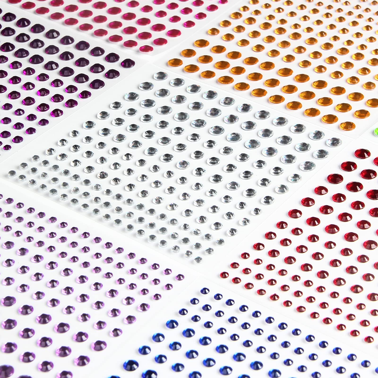 FEMBW comparison of 3mm, 4mm, 5mm, 6mm gems for design choice