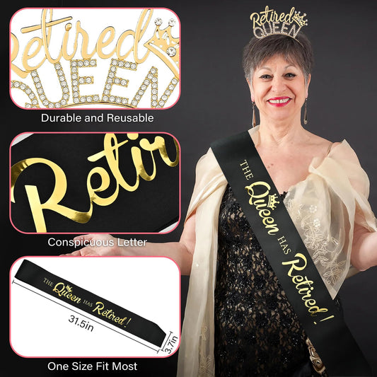 Fenyor7i close-up of black satin sash gold foil letters adding photo-ready contrast