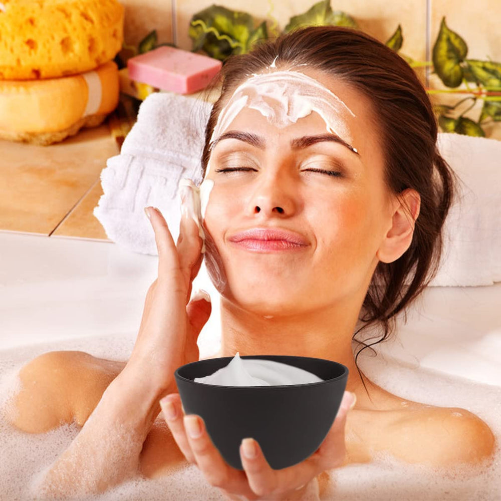 FERCAISH bowl filled with facial mask mixture showing tidy prepping benefit