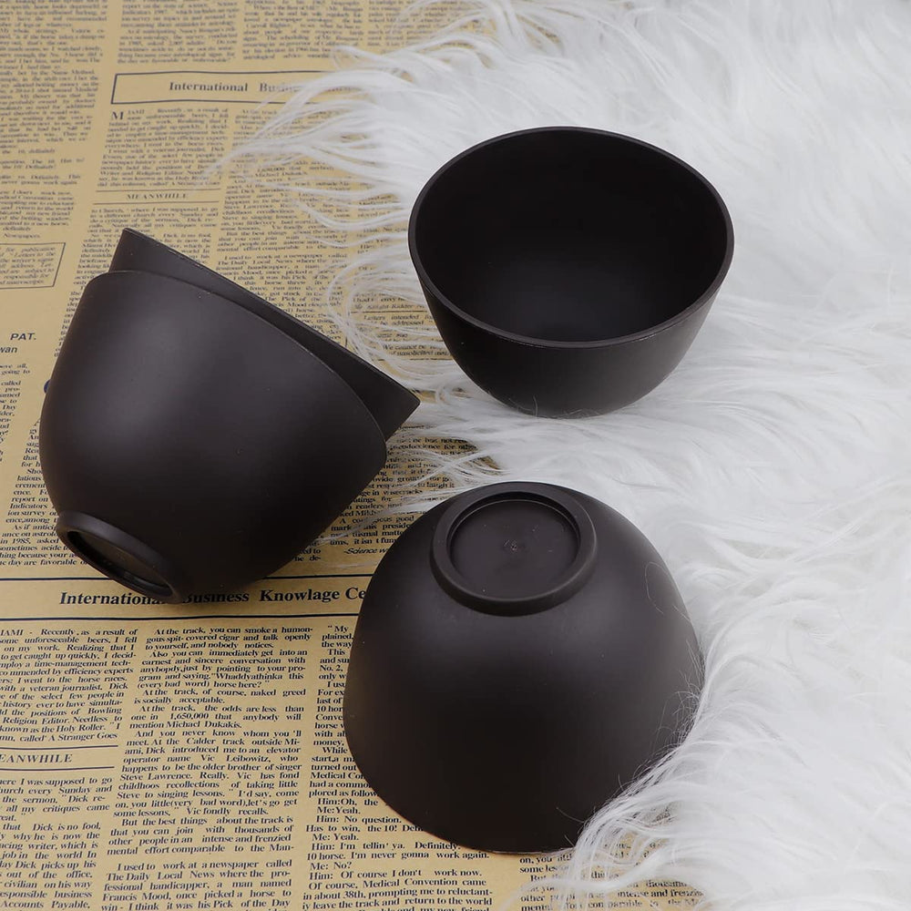 FERCAISH bowls neatly stacked for space-saving storage and organized salon use