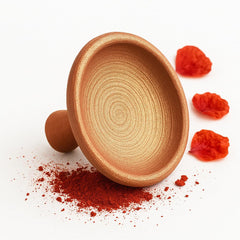 FERIHA front packaging jar showing brick-red tint and natural label benefits