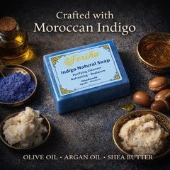 FERIHA creamy lather on hands for hydrated cleansing