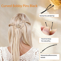 Festneno ball tip detail protecting hair and preventing snags