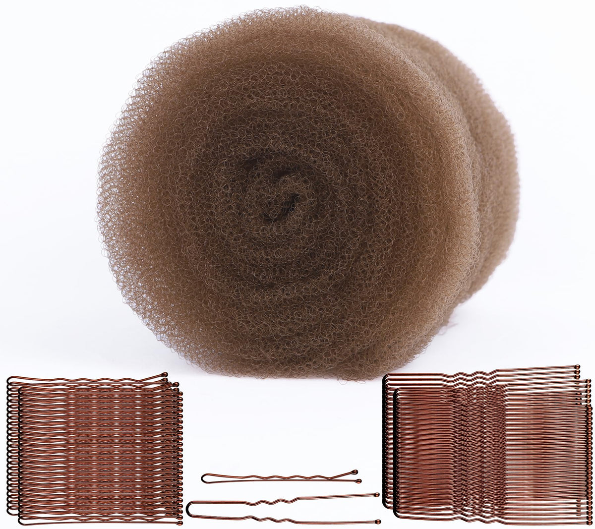 FEUNLEM front packaging showing light brown hair sponge for easy styling
