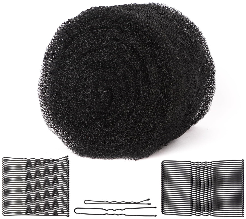 FEUNLEM front view of sponge creating a voluminous bun benefit of instant lift