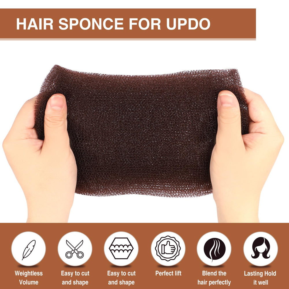 FEUNLEM unrolled sponge extended to full 70 inch length demonstrating customizable volume support