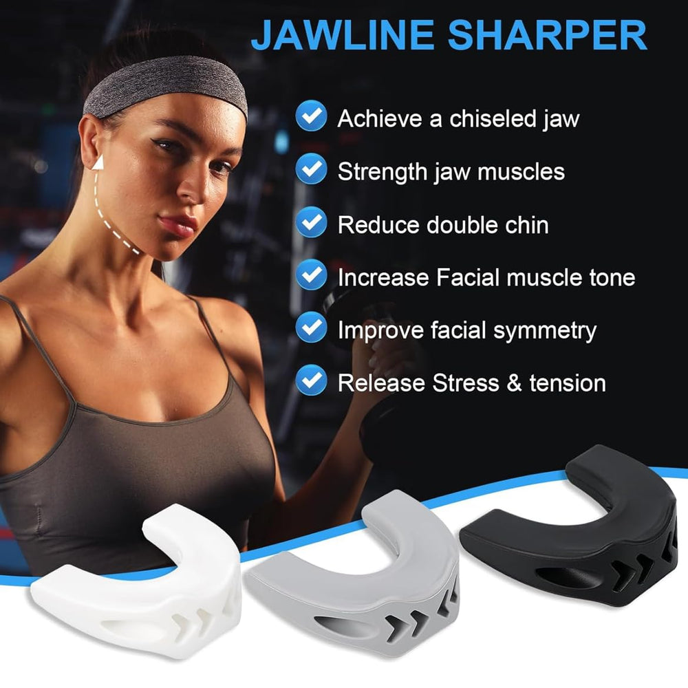 FGVOPJM jaw exerciser displayed with 40, 50, 60 lb resistances to guide progression choices