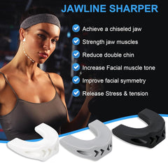 FGVOPJM jaw exerciser displayed with 40, 50, 60 lb resistances to guide progression choices
