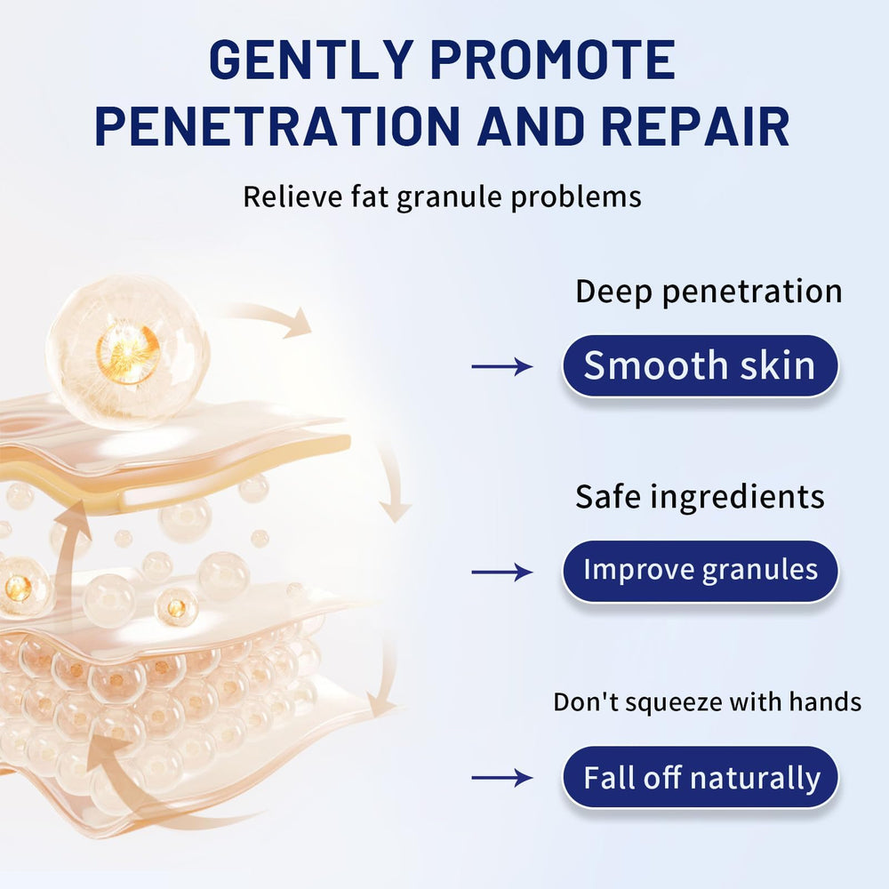 FHJinqi application near eye showing gentle use and targeted smoothing benefit