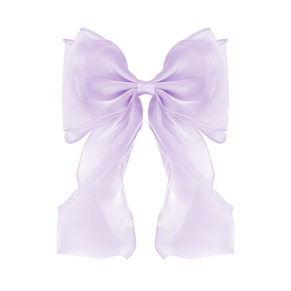 FidesAmor front view purple bow adds instant polish