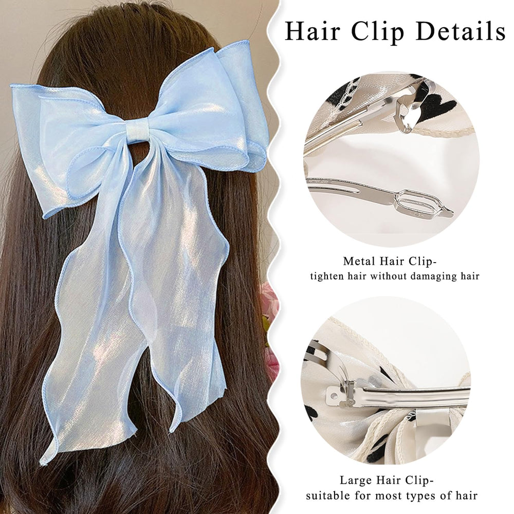 FidesAmor metal barrette detail shows spring clamp for strong, comfortable grip
