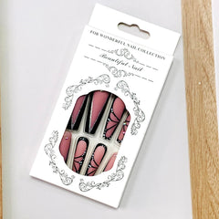 FIEONCIY layout of 24 nails displaying sizes for accurate fit and easy selection