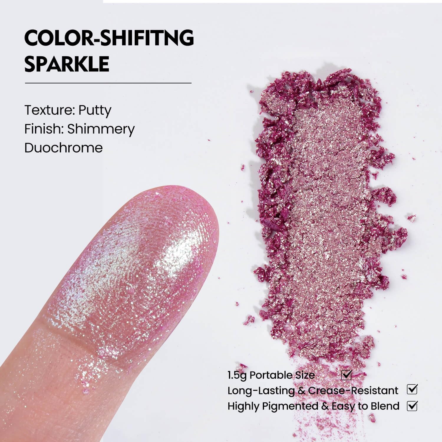 Fillwie refill pan magnetically placed in palette enabling custom palette building benefit