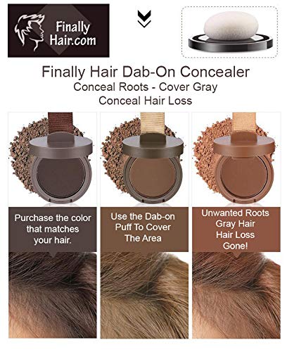Finally Hair in use creating a sharp hairline for natural definition