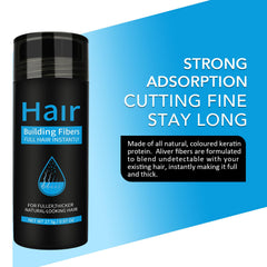 find back fibers texture close-up revealing natural keratin-like strands for realistic volume