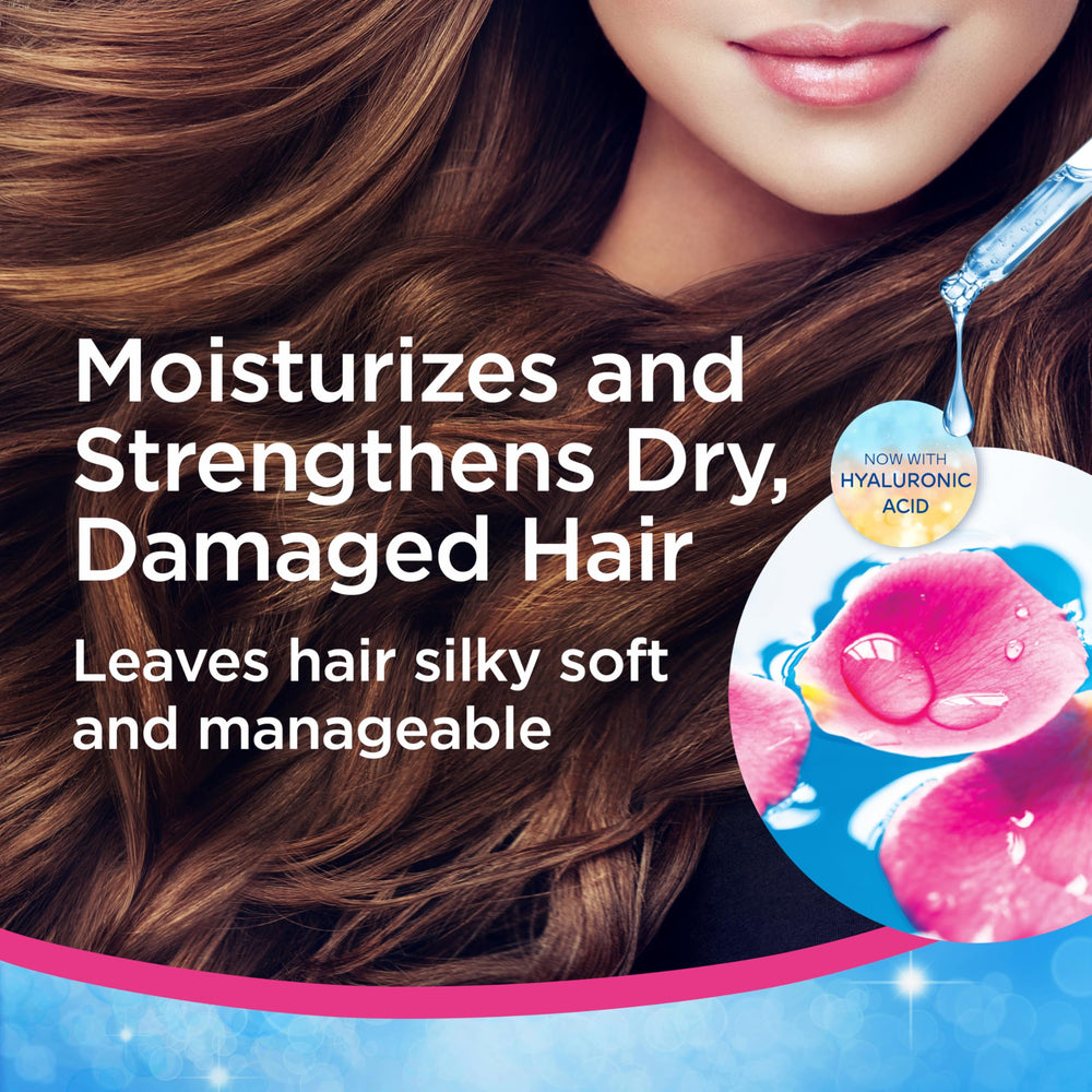 FINESSE creamy conditioner texture close-up showing rich hydration
