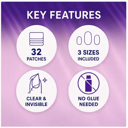 Finga-Nails step-by-step application on a cracked nail for instant hold