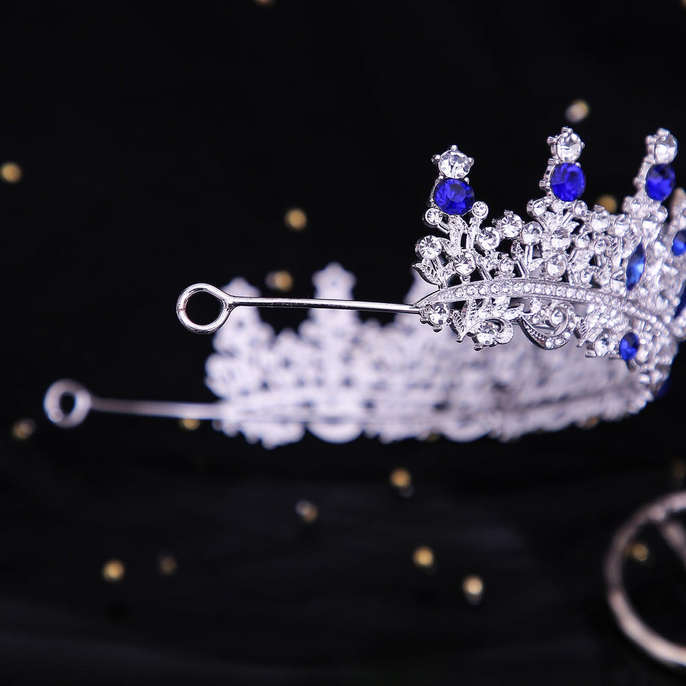 FIRCRE tiara styled at prom scene showing dramatic, photogenic sparkle
