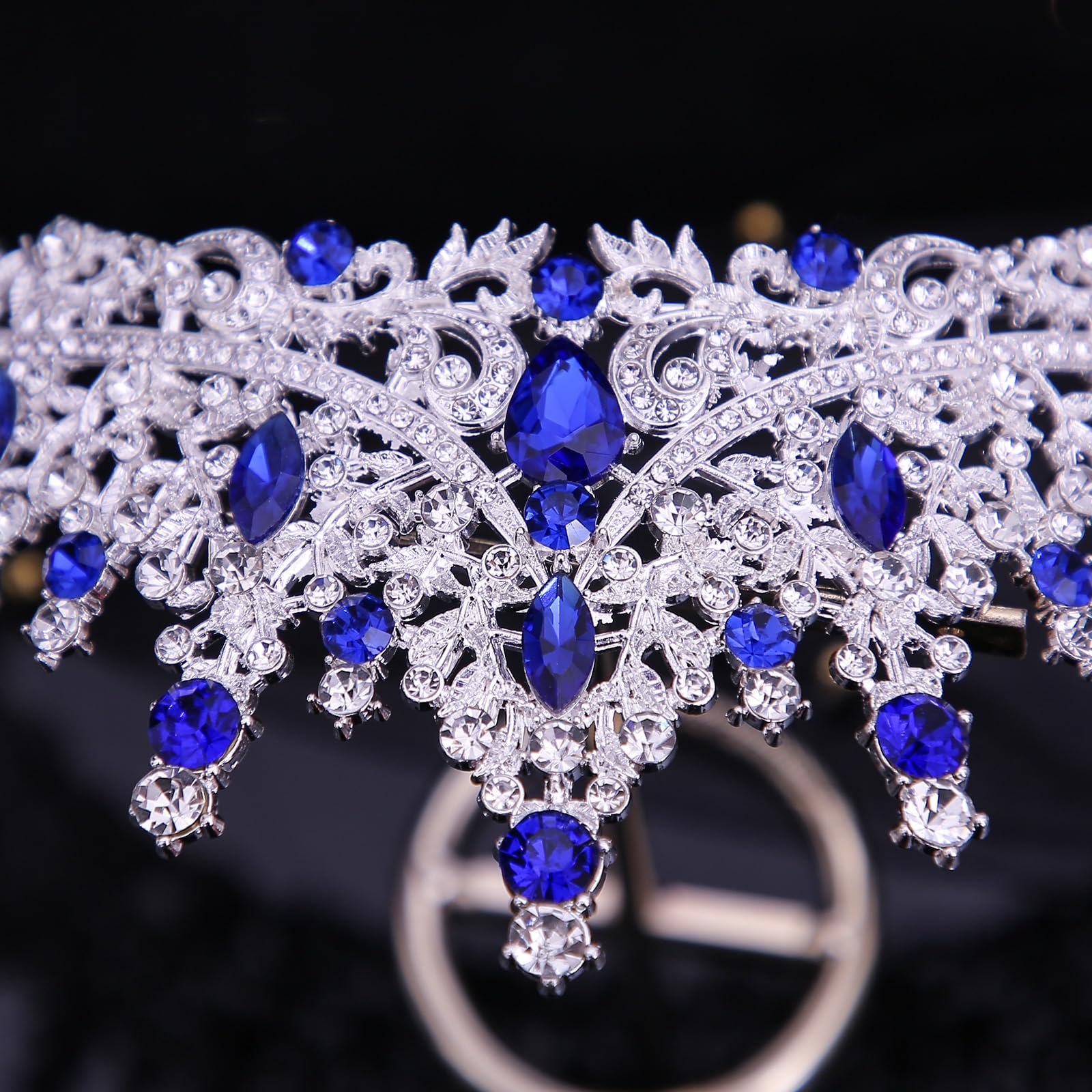 FIRCRE tiara with included metal clip and protective packaging for storage