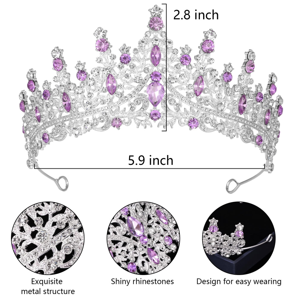 FIRCRE tiara worn by prom model showing stage-ready sparkle benefit