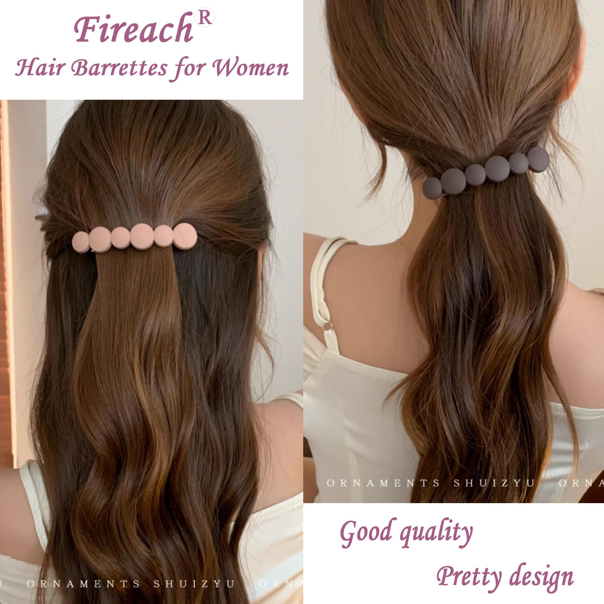 Fireach clip in half-updo demonstrating stable hold and style benefit