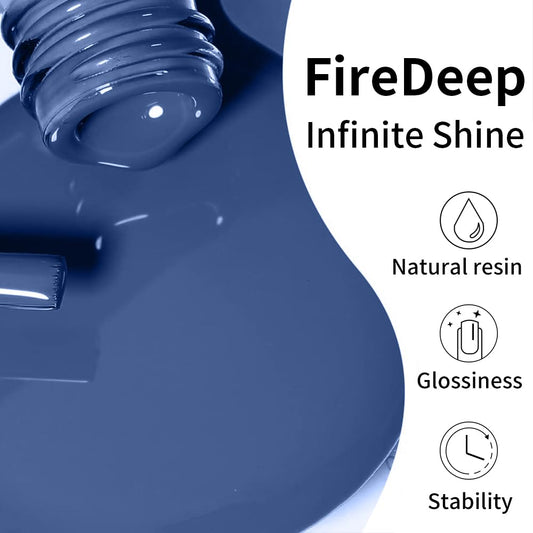 Firedeep brush stroke close-up showing smooth application benefits