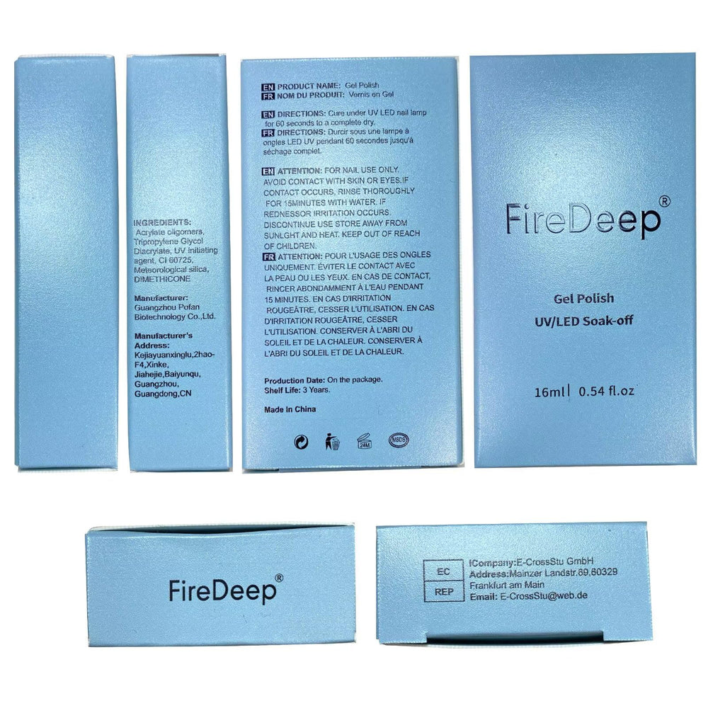 Firedeep packaging and bottle contents displayed for gift-ready presentation benefit