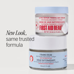 First Aid Beauty cream texture close-up showing rich, hydrating consistency