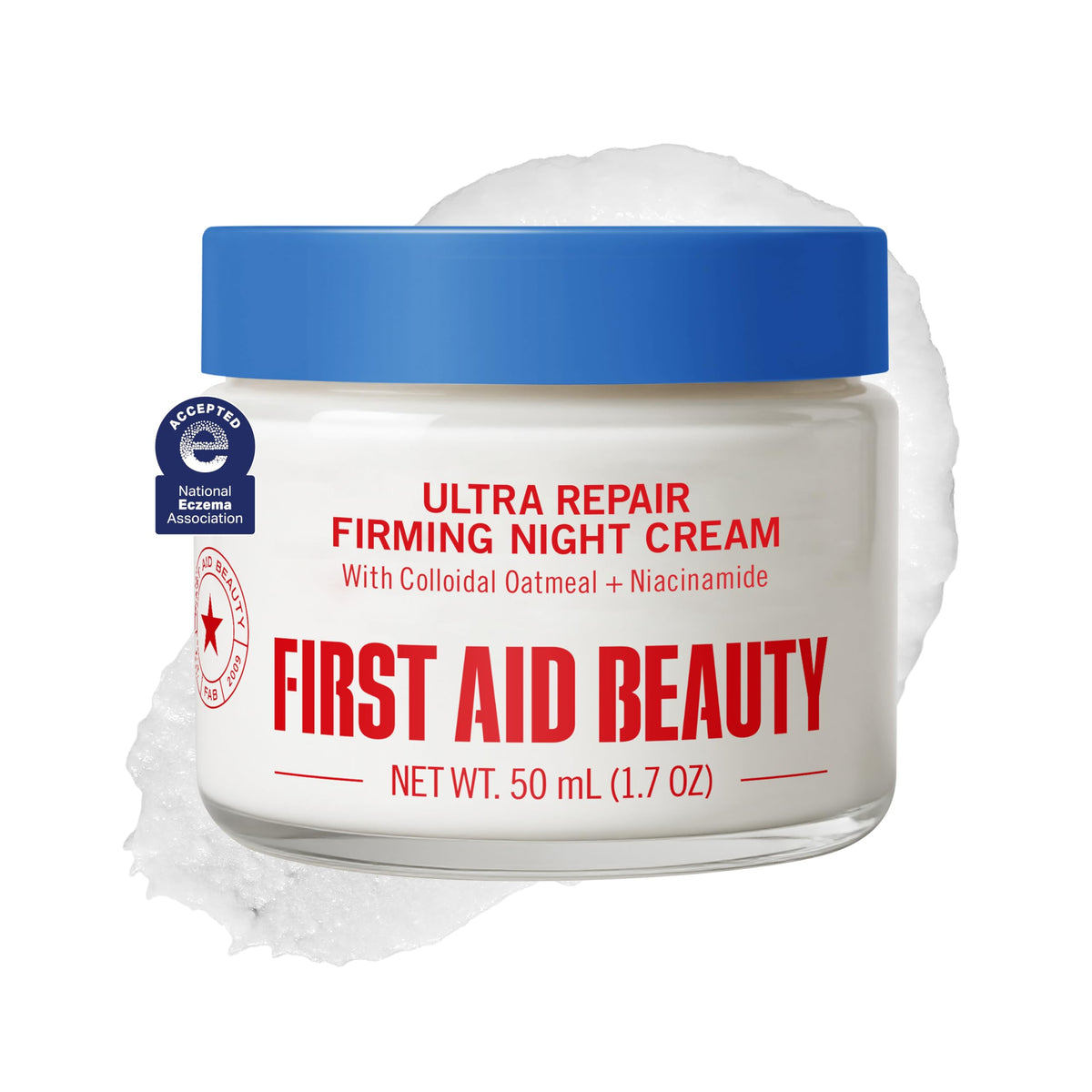 First Aid Beauty front jar showing clean packaging and easy access benefit