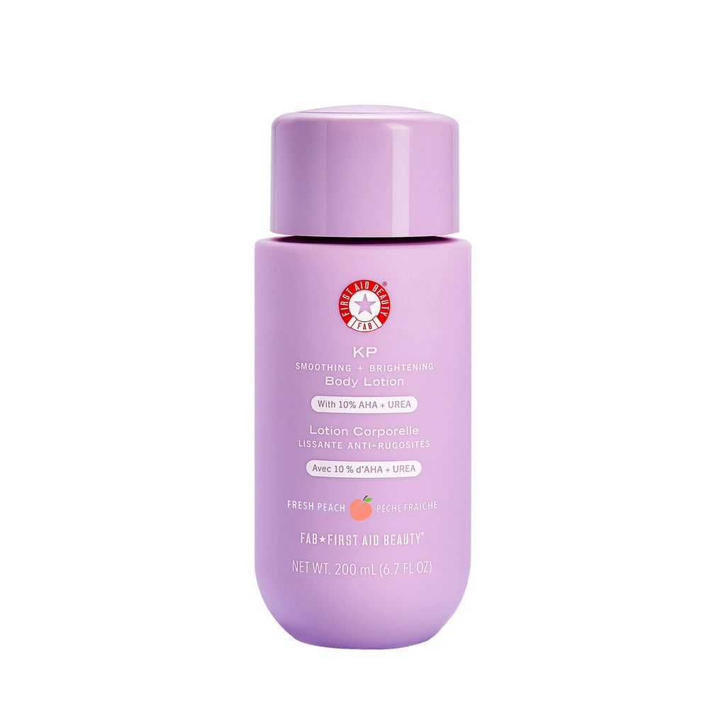 First Aid Beauty front packaging showing bottle and label for quick identification