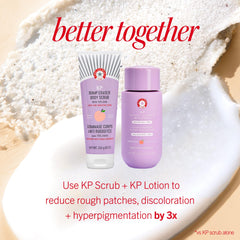 First Aid Beauty ingredient list highlight showing lactic acid urea and oatmeal benefits