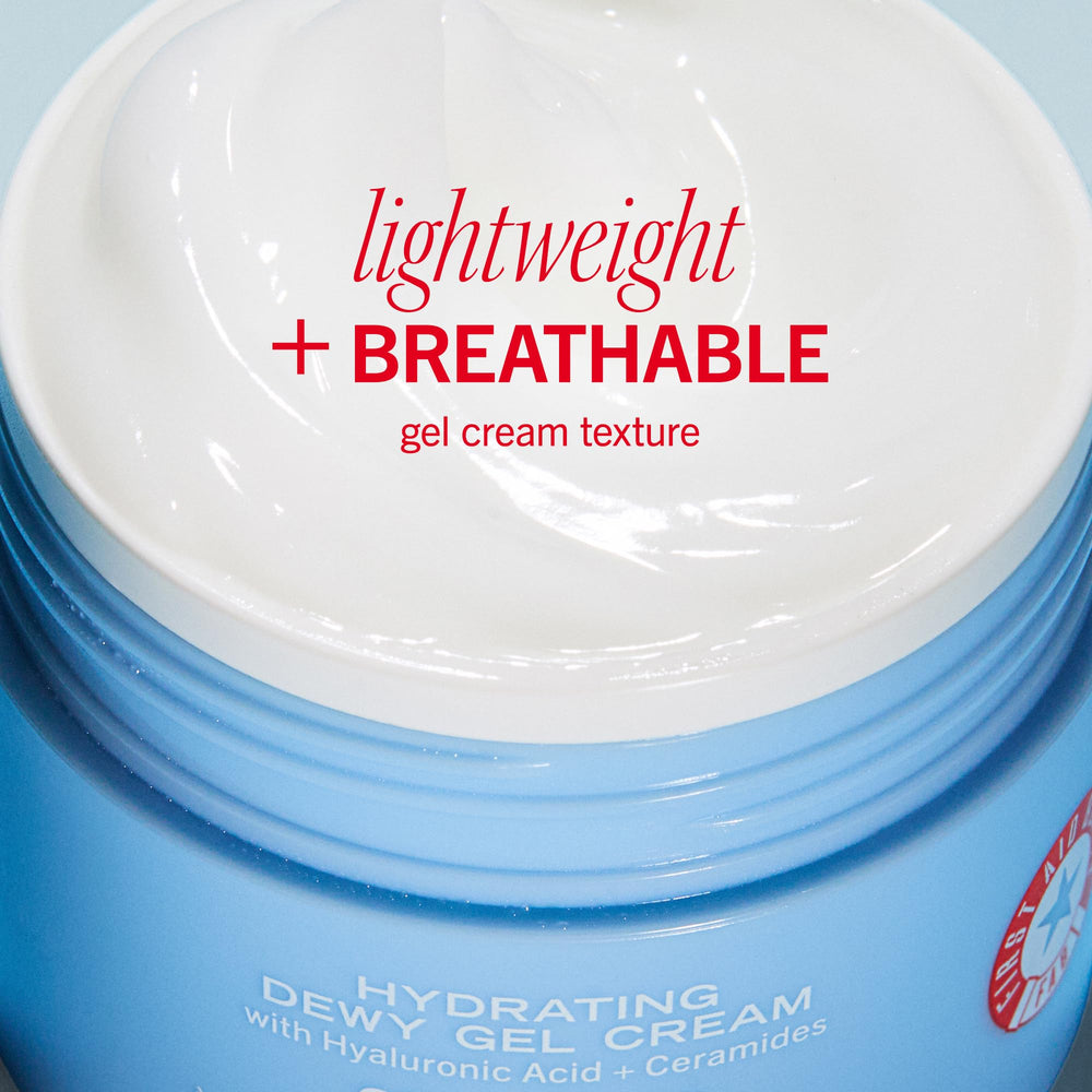 First Aid Beauty label and cap detail showing ingredient highlights and clean-formula reassurance