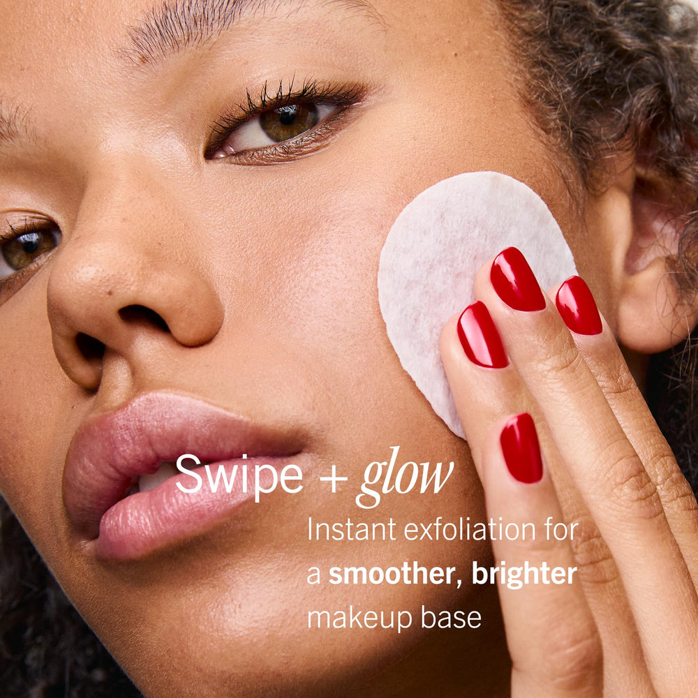 First Aid Beauty pad dual-sided close-up showing smooth and textured faces