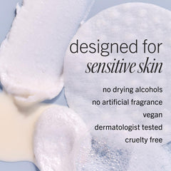 First Aid Beauty serum before and after skin shot showing visible plumping and glow