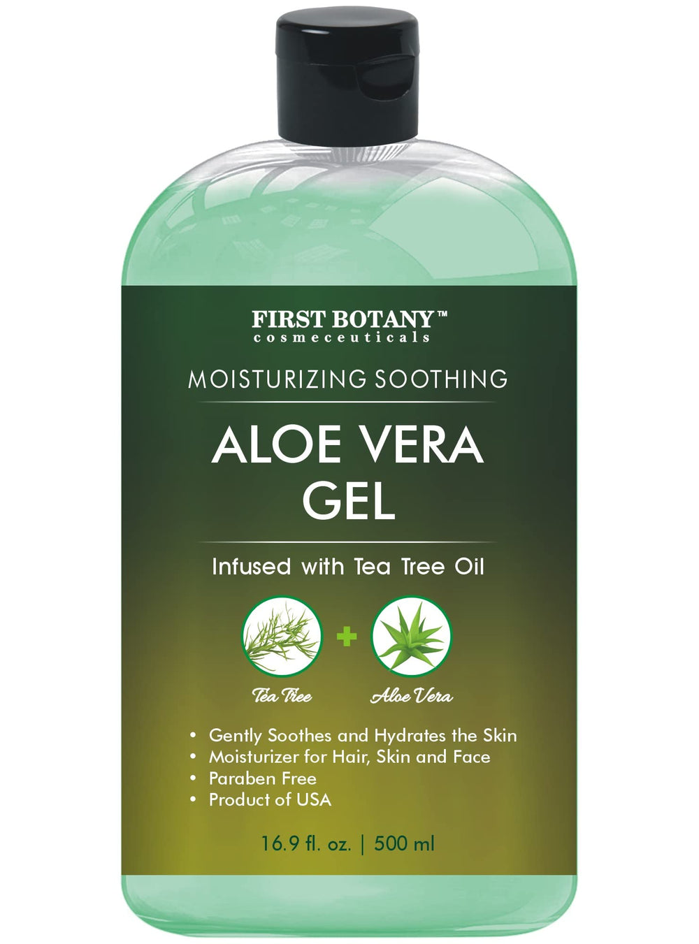 First Botany front packaging showing 16.9 fl oz bottle and branding for trustworthy daily hydration