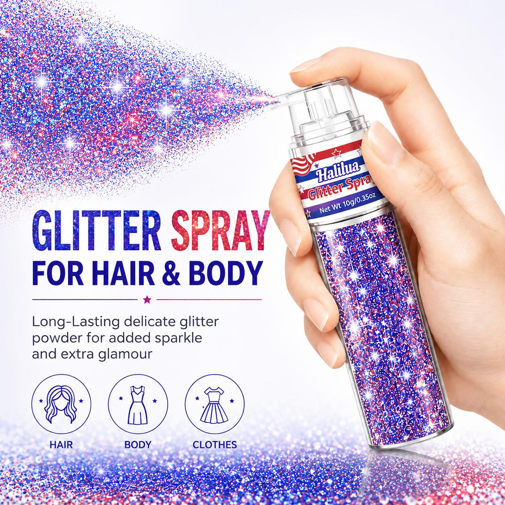 firstfly glitter on child’s face for kid-friendly festive sparkle and safe use