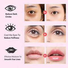 firstfly hydrogel mask texture with serum highlighting hydration
