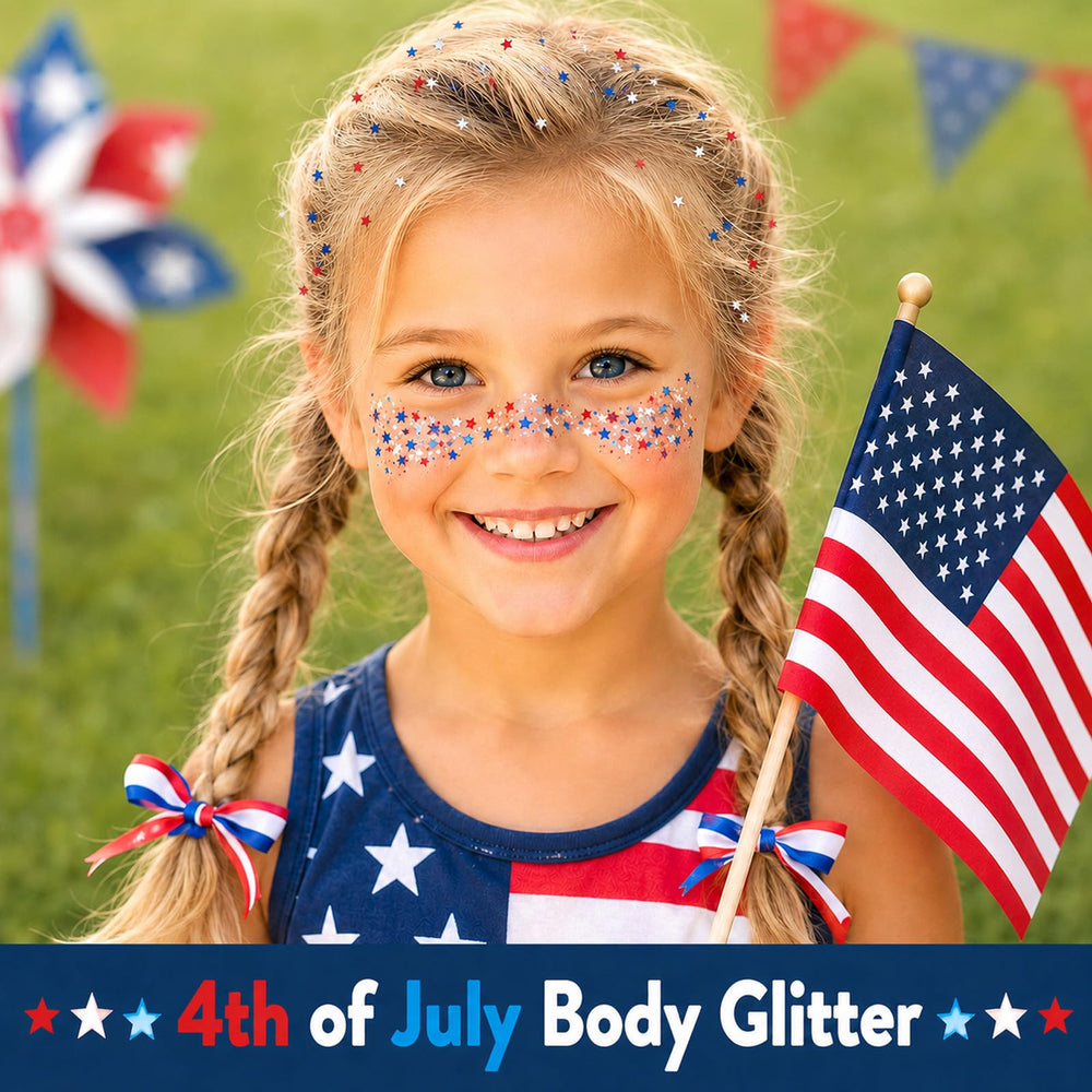firstfly star hair clips in styled hair adding secure patriotic accents benefit