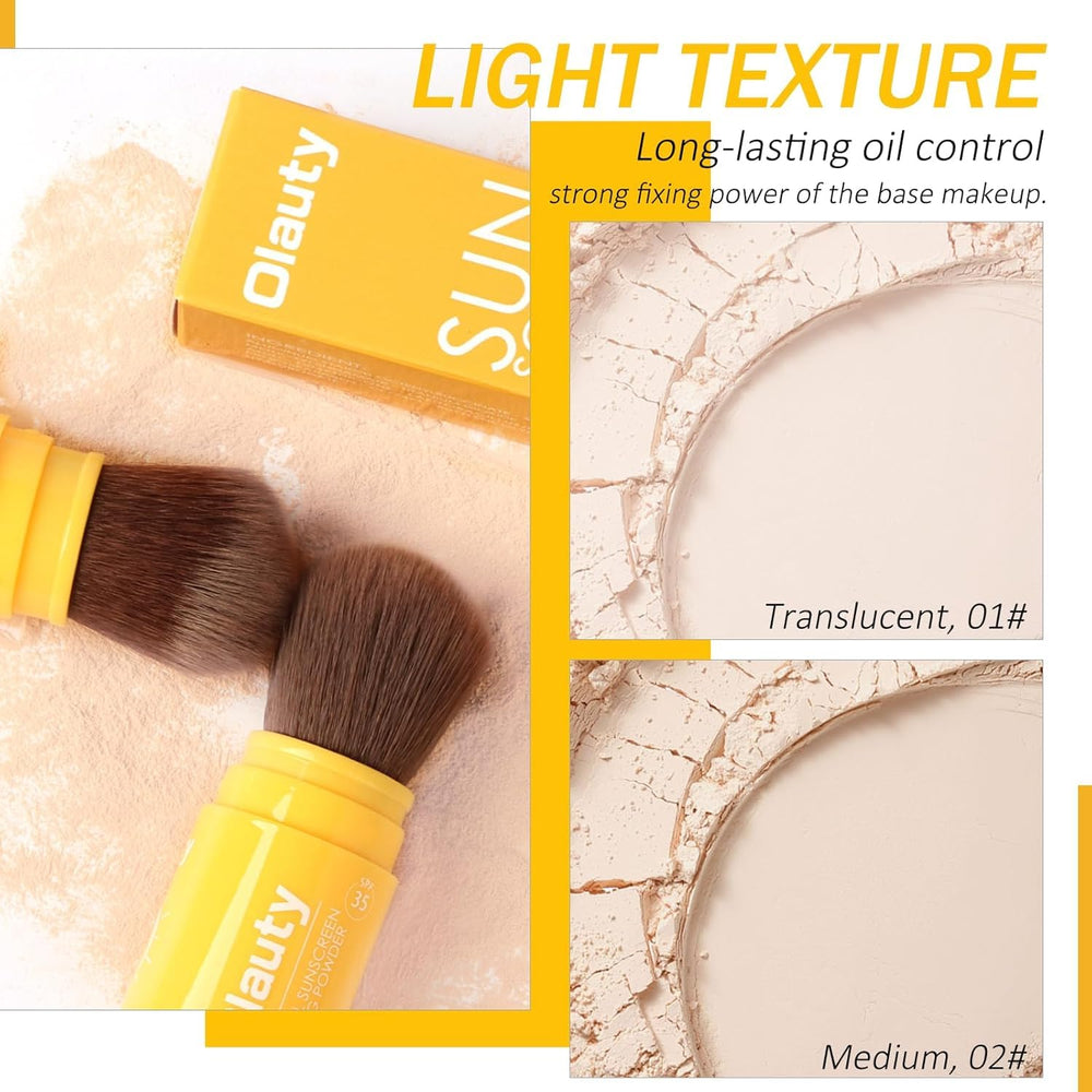 firstfly finely milled powder texture close-up for smooth matte finish