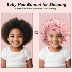 FIRSTPELLA child sleeping with bonnet to show reduced friction benefit