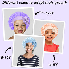 FIRSTPELLA three bonnets displayed together showing color options for rotation