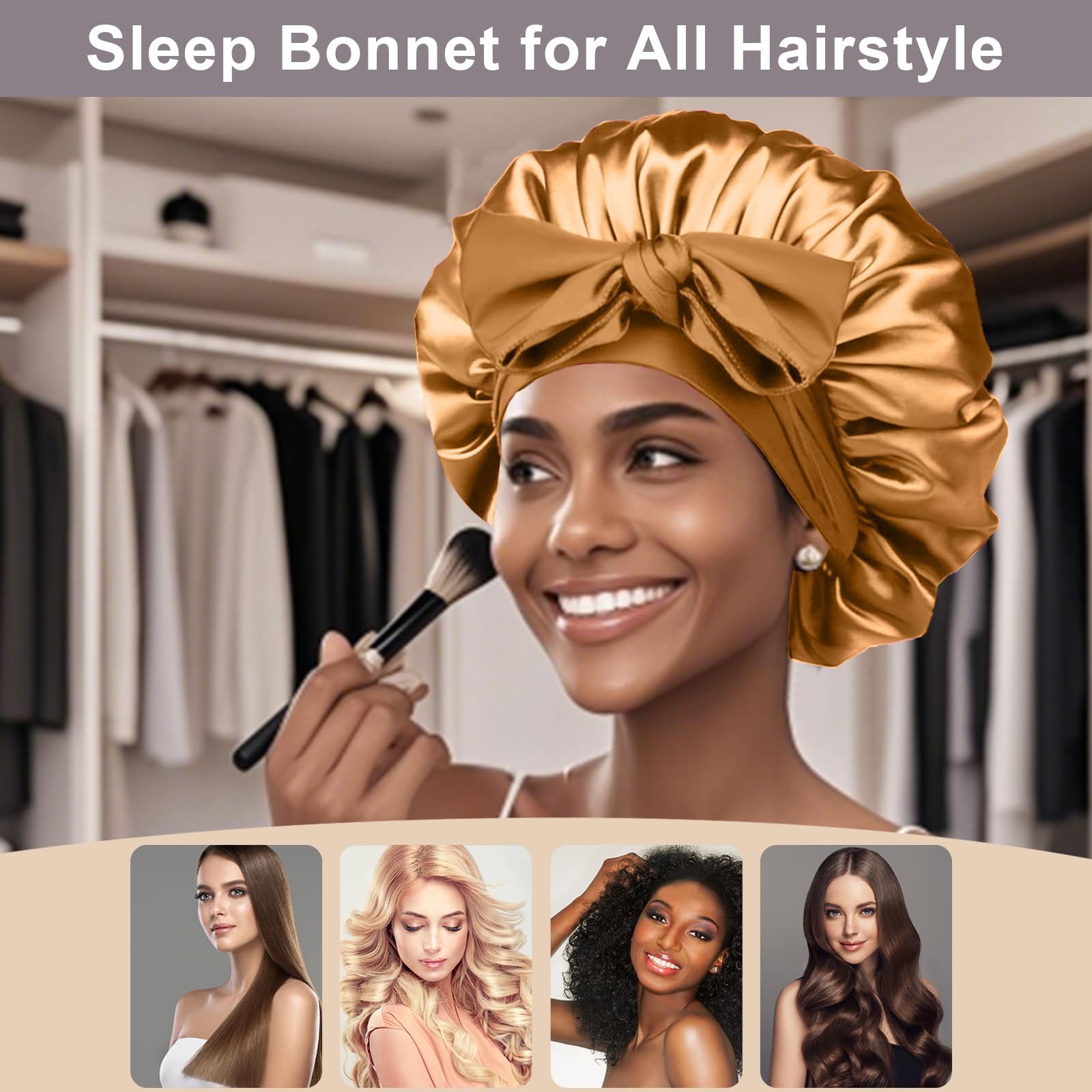 FIRSTPELLA inside view showing roomy 13.8-inch diameter for voluminous hair