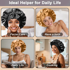 FIRSTPELLA on model with braids showing protection of styles and edges