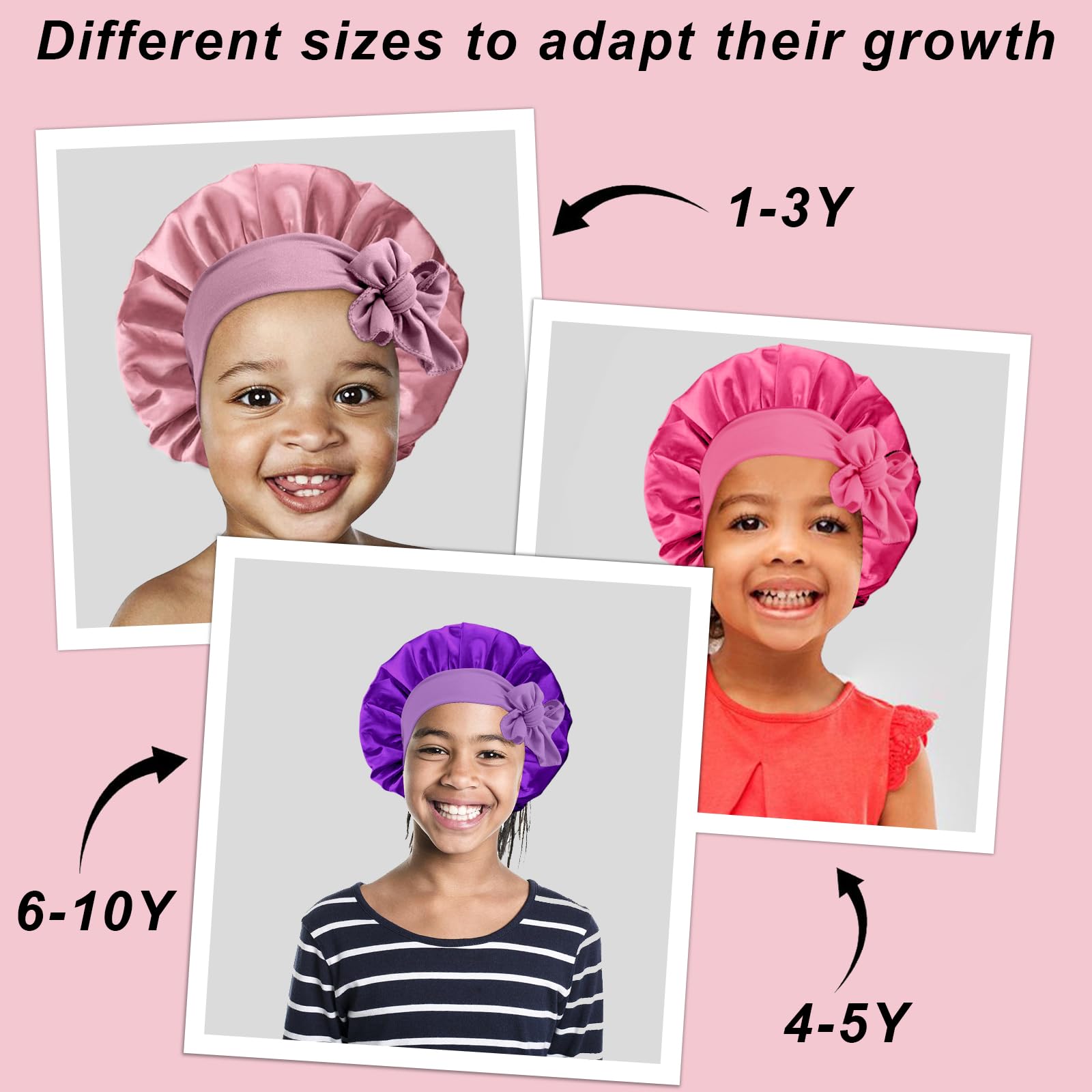 FIRSTPELLA opened packaging with three bonnets organized for gifting ease