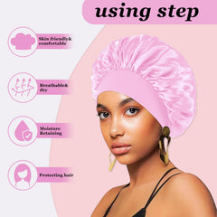 FIRSTPELLA satin inner lining detail preventing friction and frizz