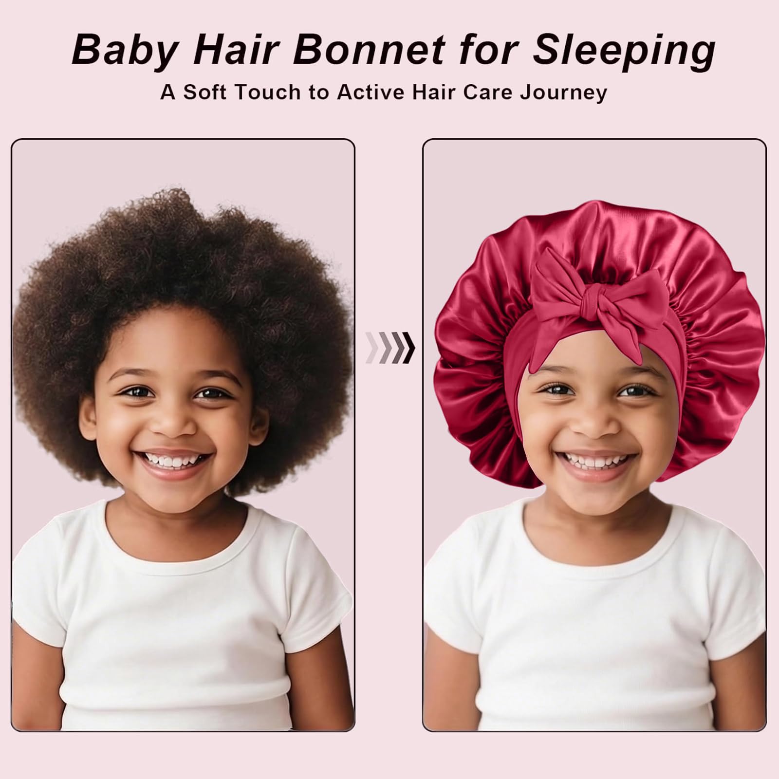 FIRSTPELLA bonnet beside hand for scale showing child-appropriate size