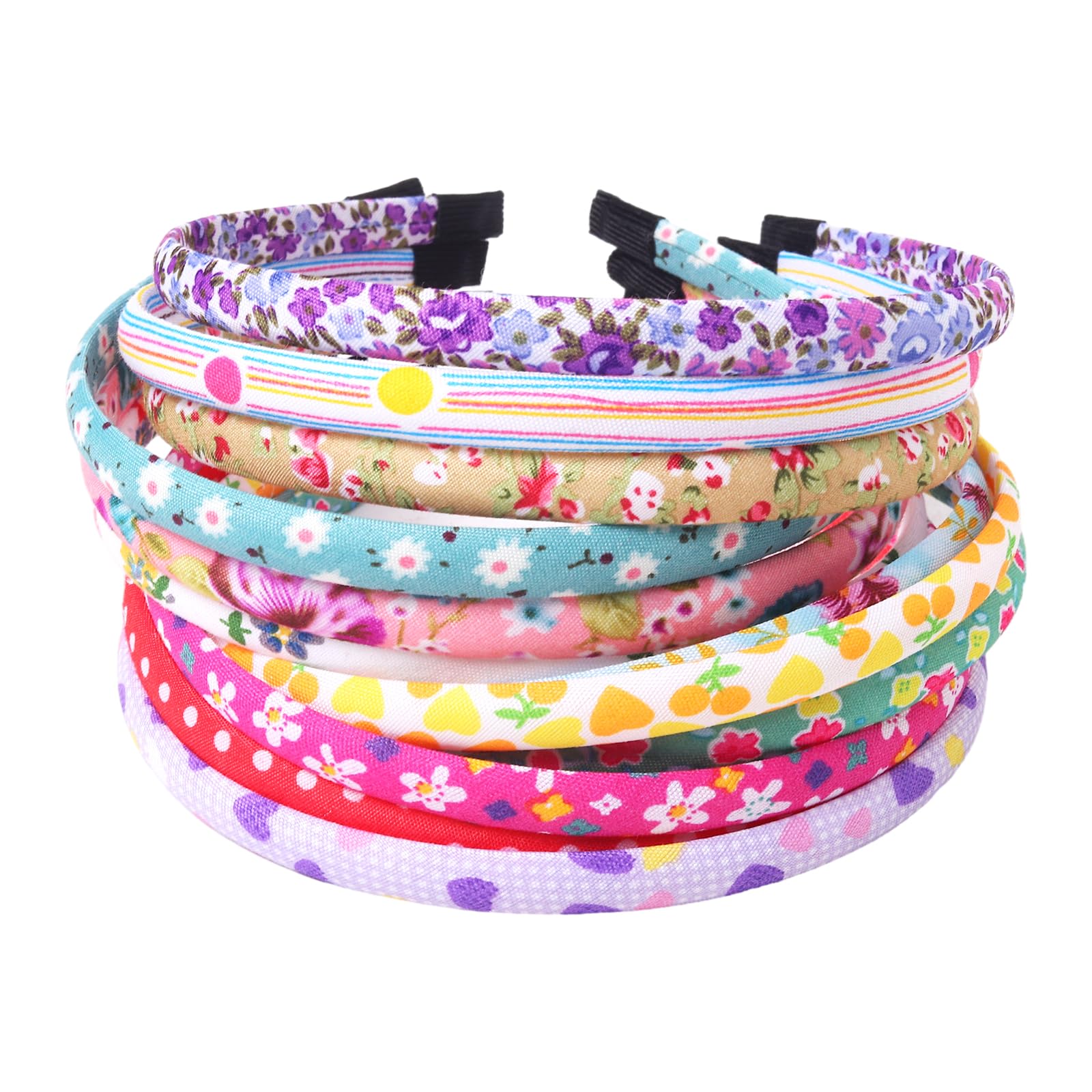 Fishdown front packaging showing 12 colorful headbands and easy selection