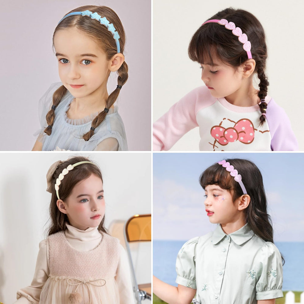 Fishdown headband worn by child demonstrating secure comfortable fit